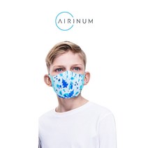 에어리넘 필터 교체형 패션 명품 마스크 라이트 키즈 와일드 블루, XS