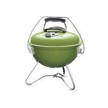 Weber 숯불 그릴 바비큐 뚜껑덮개 도금강철다리 그린 37cm