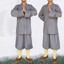 스님옷 승려복 세트 린넨 생활법복 절복 절옷 중옷 스님 복장