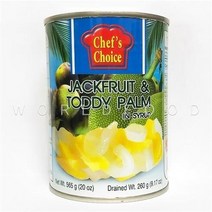 (주)조이인터내셔널 태국 잭후르츠 앤 토디팜 인시럽 565g, 4개