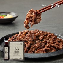 짚불고기 180g 6팩 + 만능 불고기 소스 1병 증정 소불고기, 단품:단품