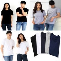 30수 무지 순면 남자 여자 공용 데일리 반팔 티셔츠 베이직 라운드 면반팔티 5컬러 여성티셔츠 남성티셔츠 여자티셔츠 남자티셔츠 반팔티 커플티 이너티셔츠 카라티 이너티 무지티 기본티