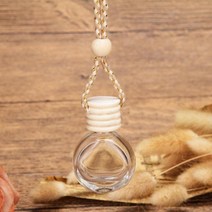 자동차공기청정기 자동차 향수 빈 유리 병 귀여운 공기 청정기 클립 배출구 아로마 테라피 에센셜 오일 디퓨저 차량용 방향제, 07 No clip