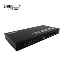 LANstar 화면분할기 4x1 HDMI 멀티뷰어 4K 해상도 LS-HDM204N, 1개