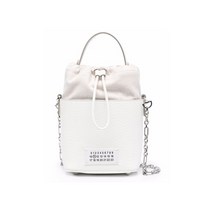 메종마르지엘라 22FW 5AC 미니 버킷백 화이트 S61WG0035 P4348 H0157