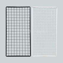 휀스망 메쉬 철망 네트 진열대 소품 후크 걸이 전사이즈 30x90cm, 90x150, 화이트