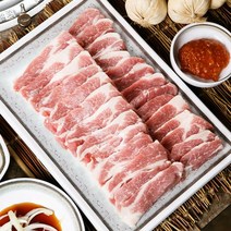 국내산 한돈 등심덧살, 4개, 500g