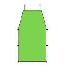 루프탑 텐트 차박 캠핑 자동차 캠핑카 하드탑 suv car 보호소 그늘 사이드 car rear of vehicle tent awning 방수 uv 휴대용 옥상 레인 캐노피, 300x200cm