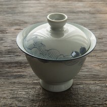 연꽃 수회 개완 찻잔 세트 다도 집들이선물 개완세트, 찻잔 2