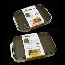 창조 이지소쿠리 밀폐용기 보관통 채반 야채 과일 바구니 찬합, 이지소쿠리 소(1.7L), 1개
