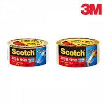박스 택배 3M 두배 강력한 포장용 테이프 촬영필수품 상자마킹 강한접착력 소품고정, 갈색