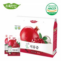 국산 빨간 석류즙 원액 국산 석류 착즙 주스 액기스 석류액 착즙 석류 진액 쥬스 석류엑기스 국내산석류 100ml 21포