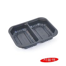 AJ-19153-2B 실링용기 검정 반찬포장용기 600개