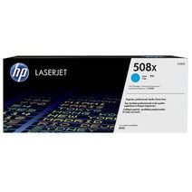 HP Color Laserjet Enterprise M553X 정품토너 파랑 CF361X 9 500매 대용량 NO.508X 사용 가능기종 M577f M552 M552DN M553, 1개