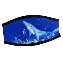 방수 네오프렌 다이빙 마스크 스트랩 커버 편안한 밴드 래퍼 수상 스포츠 장비 패드 수영 스노클링, 01 Dark Blue