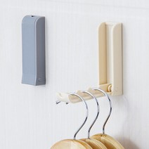 규즈몰 벽에 붙이는 미니 행거 옷걸이 방문 부착식 가방 걸이