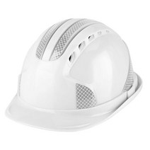 escam worker 건설 현장 보호 캡 환기 abs hard hat reflective stripe safety helmet, 하얀색