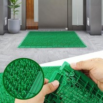 로비 입구 신발 흙 먼지털이 발판매트 인테리어 매장입구 미끄럼방지 현관 매장, 1개, 테잔디매트 중