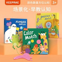 색상 수량 인지 공간 방향성 시지각 인지 학습 교구 작업 치료 보드게임, 공간인지