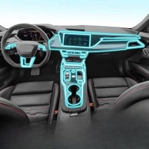수전사 필름 21-23 아우디 RS e-tron GT TPU 투명, 21-23 Audi RS e-tron GT 컴플리트 세, 1개
