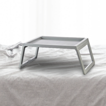 접이식 테이블 아기 그림 밥상 침대상 침대용 식탁 접는상 환자용 식탁 먹방책상 높은, 올리브