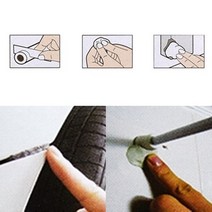 CAILOOM 문틀 몰딩 범퍼 타일 도자기 크랙 보수 다용도 고체 막대 매꾸미 본드 20 소, 기본