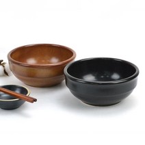 내열 도자기 국밥 뚝배기 복탕기 된장 김치 찌개 돌솥비빔밤 설렁탕 삼계탕 그릇 1인용 업소용 가정용, 뚝배기받침 4호(복탕기 대)