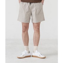 토피 에센셜 린넨 밴딩 숏팬츠 바지 L/그레이 LINEN BANDING SHORT 팬츠