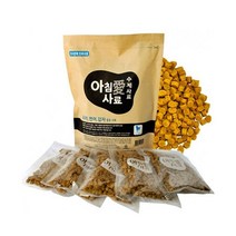 아침애사료 수제사료 오리 연어 감자 1kg 습식사료, 1개