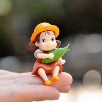 스튜디오 지브리 미니어처 장식품 일본 만화 토토로 장식 홈 룸 장식 정원 책상 귀여운 아이템