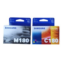 (M11)삼성정품잉크 INK-M180+C180 SL-J1660 1663 1665