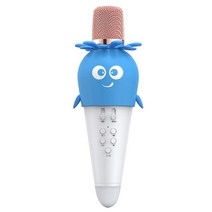아이돌 마이크 무선 블루투스 핸드 헬드 콘덴서 스피커 led 조명 기록 기능 어린이를위한 가라오케, 다른