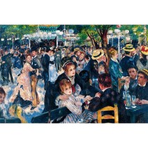 EPOCH 1000 피스 퍼즐 마스터 물린 드 라 가렛 볼 (50x75cm), 1개, 상품명참조