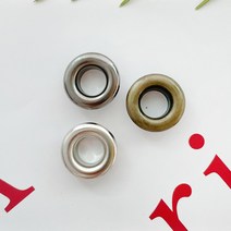 헤세드 국산) 20호 아일렛 (내경10mm) 스틸 아일렛 (30쌍), 3컬러전부(90쌍)