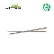 에이엠지티타늄 티탄 젓가락 찹스틱스 캠핑용품 AMG TITANIUM, 단품, 1개