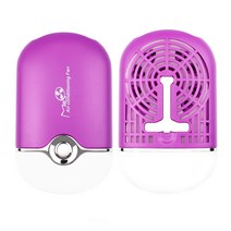 1pcs 속눈썹 연장 및 매니큐어 용 USB 미니 팬 에어컨 송풍기 빠른 건조기 충전식 빠른 건조 포켓 냉각 팬, Purple