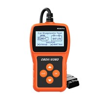 자동차 오류 진단 기기 전문 스캔 도구 자동 OBD 배터리 수명 테스터 코드 리더 감지기, 01 Orange