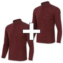 빌리언즈 남자등산복상의 등산티 긴팔 기능성 작업복 1+1 빅사이즈