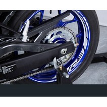 야마하 Yamaha R3 튜닝 파츠 휠 데칼 스티커, A, 1개