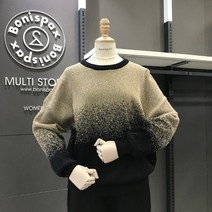 보니스팍스 NC02 메탈사 그라데이션 니트 1 X48KP360
