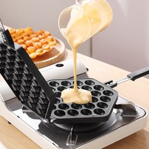 커피콩빵기계 타코야끼 붕어빵 틀 호두과자 기계, 에그 와플 몰드오일 브러시  스틸 바늘