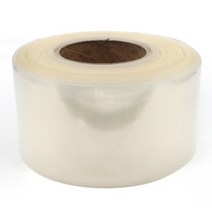 수축 비닐 18650 리포 배터리 폭 85 120 130 150 180 210 220 230 280mmPVC 열 수축 튜브절연 필름 랩 보호, 03 Width 95mm Dia 60, 01 Clear