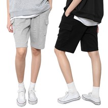 코디제이남여공용 반바지 건빵5부팬츠 5부반바지 카고반바지 밴딩바지 데일리룩 빅사이즈 트레이닝바지 츄리닝바지