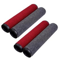 라이프시트 현관매트 소형 대형 특대형 초대형 4종 미끄럼방지매트 실내매트 실외매트, 레드