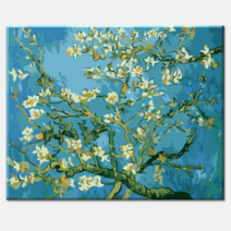 모모픽스페인팅 DIY명화그리기 60x75cm, WP02 고흐 아몬드 나무