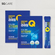 정품 무릎 손목 관절 건강식품 덴마크 유기농 로즈힙 라이징 Q 분말 스틱형 3.5g x 30포, 1개월(60포)