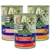 컴페니언 CP 클래식 캣 캔 400g x 12개 고양이캔, 혼합400gx12개, 상세 설명 참조