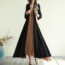 여성 봄 가을 사파리 야상 후드점퍼 빅사이즈 인박카040