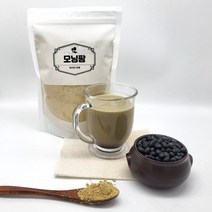 [모닝팜] 국산 쪄서볶은 서리태가루 검은콩가루 500g, 서리태가루 500g