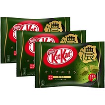 네슬레 키켓 kitkat 일본 녹차 초코 초콜릿 3개 세트, 개